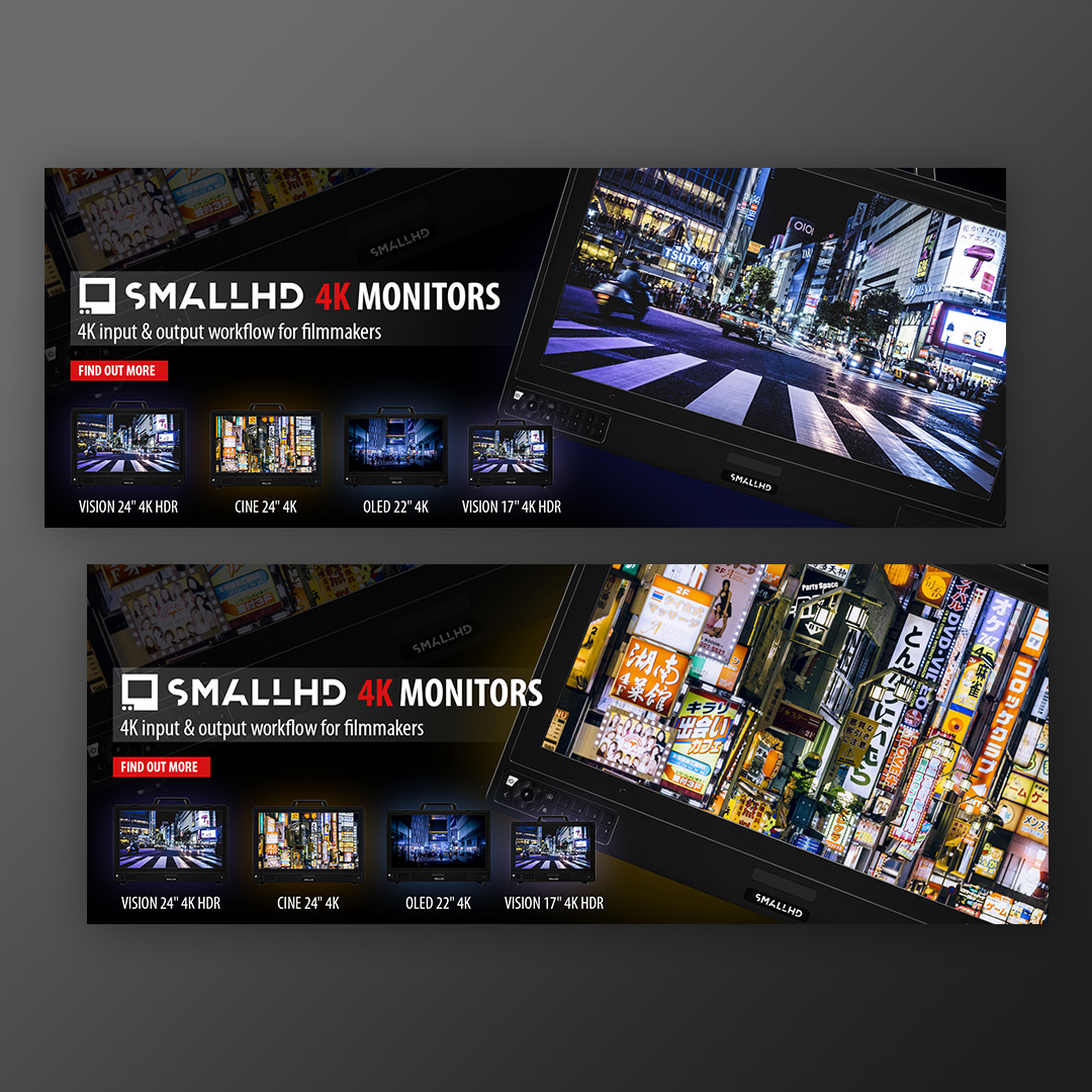 Kampagne: SmallHD Cinema Monitore