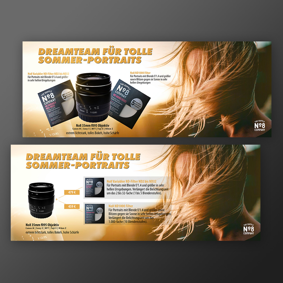 Kampagne: No8 Objektive & Filter