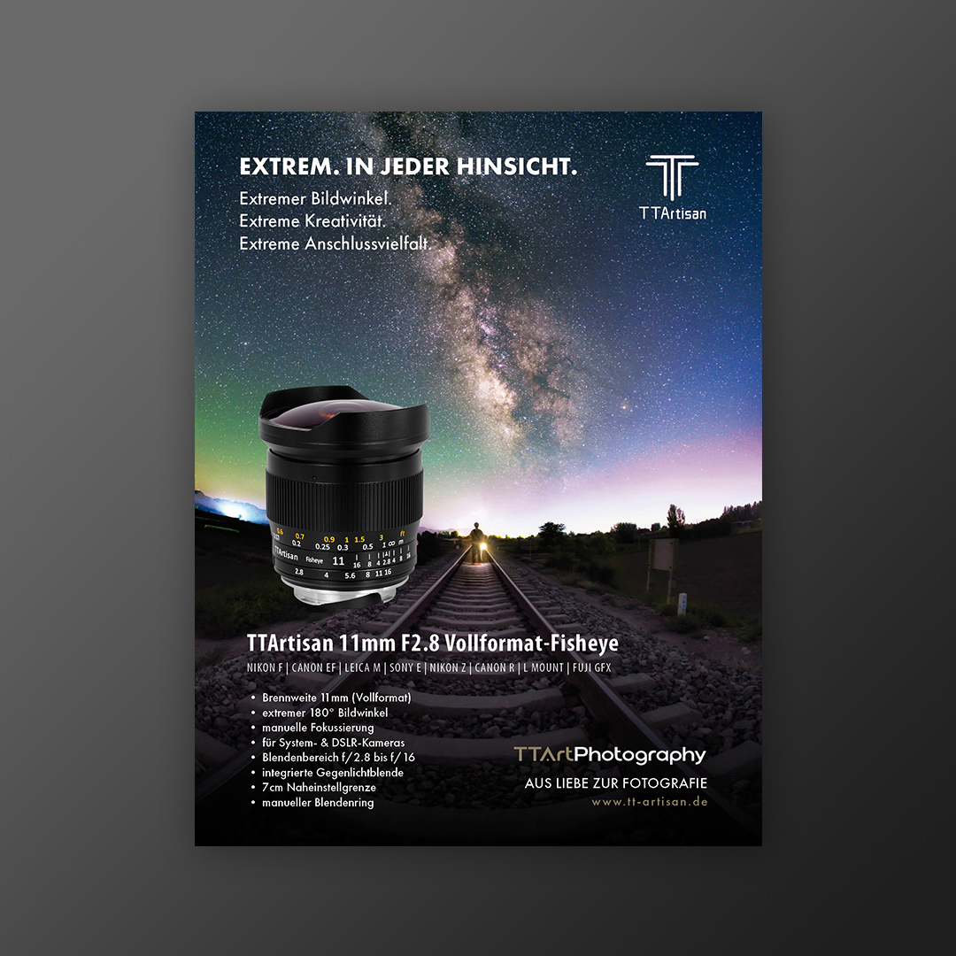 Kampagne: TTArtisan 11mm Fisheye Objektiv