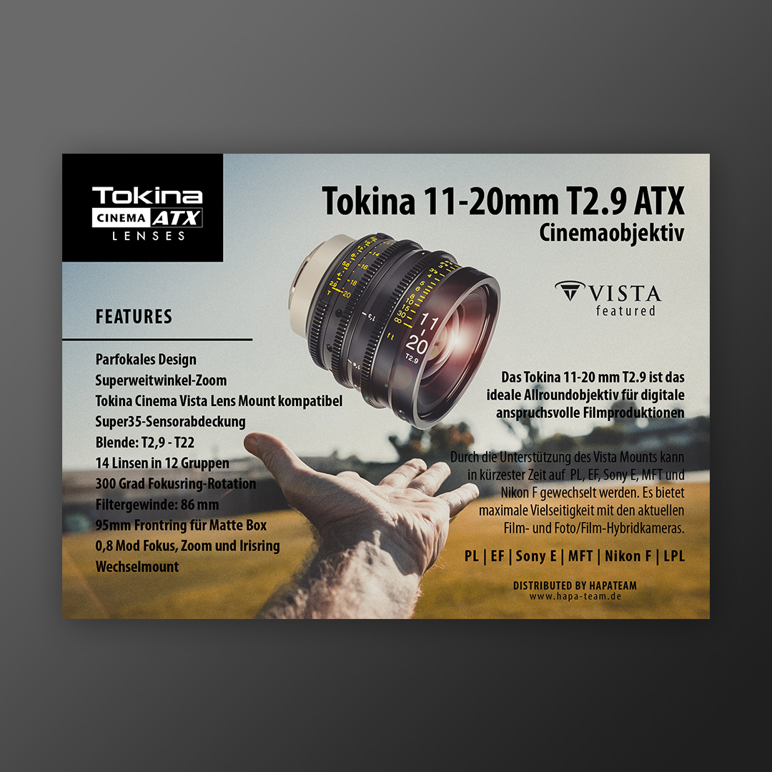 Kampagne: Tokina Vista Cinema Zoom