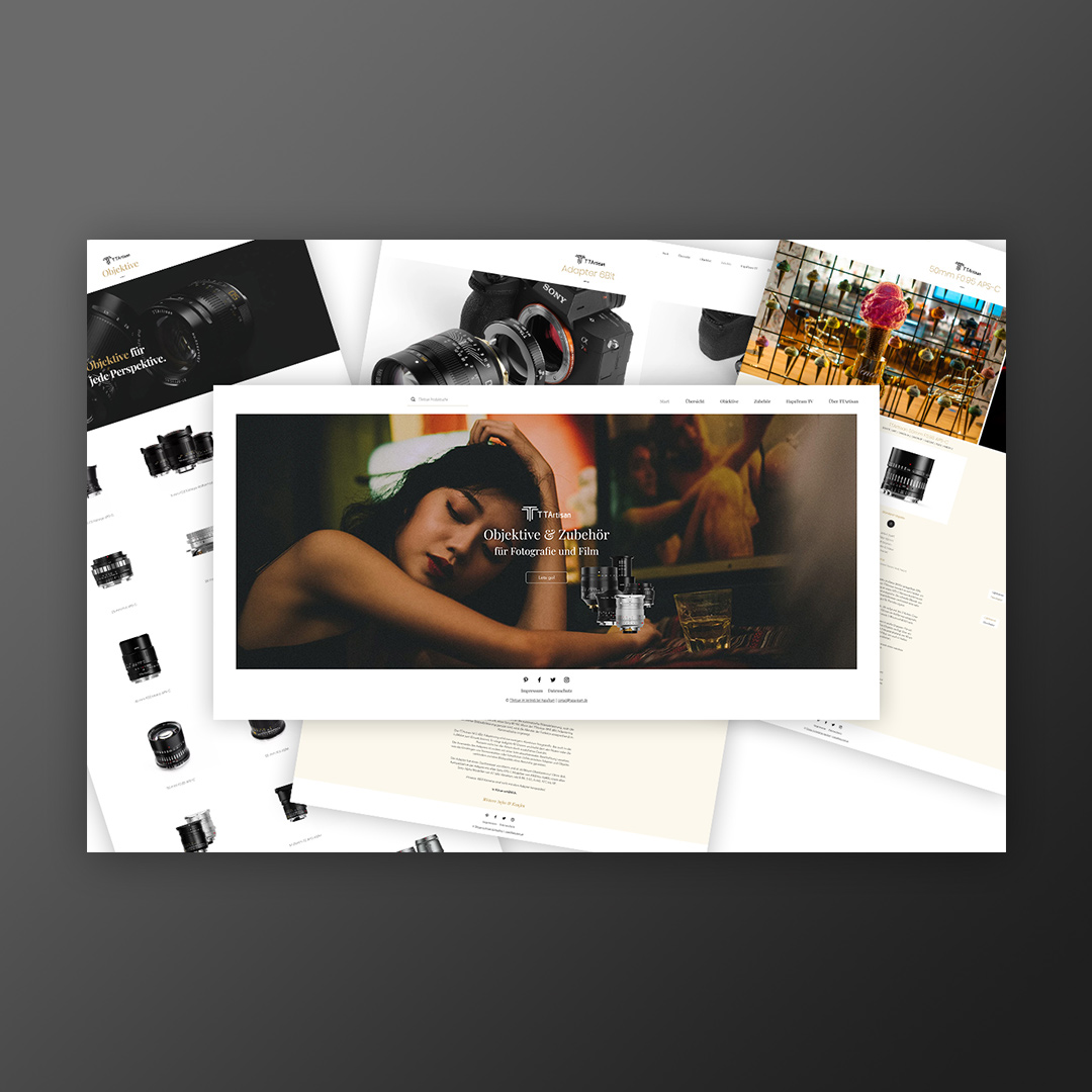 TTArtisan Distributor Website